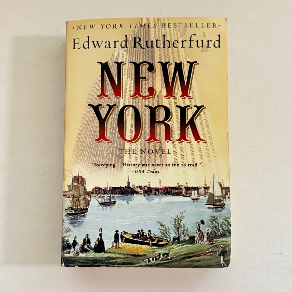 New York - The Novel by Edward‎ Rutherfurd, NYT Bestseller, Trade Paperback 2010
